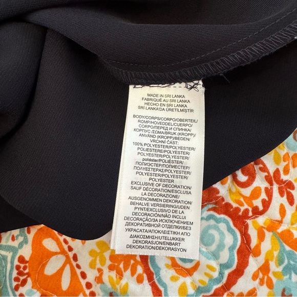 Lauren Ralph Lauren Fit and Flare Shirt dress Size 4 NWOT Navy Blue - Picture 10 of 10